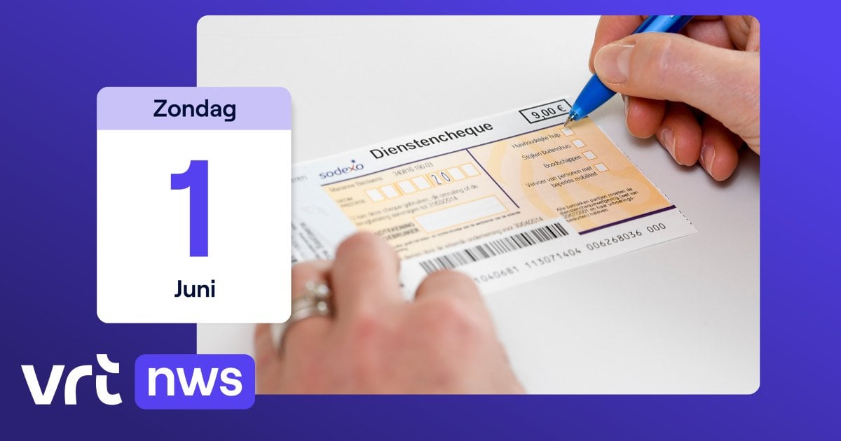 Nieuw op 1 juni: papieren dienstencheque verdwijnt en verbod op installatie van mazoutketels in Brussel | VRT NWS: nieuws
