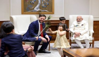 US Second Lady Usha Vance recalls 'very special' trip to India, says her children 'loved' meeting PM Modi – Firstpost