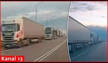 Panic after attack: massive traffic jams hit Irkutsk after drone assaults on Russian airfields [trucks being searched]
