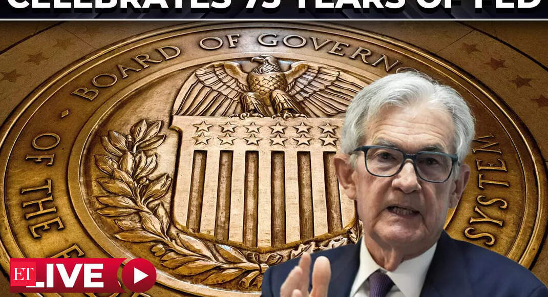 From crises to growth: US Federal Reserve Chair Jerome Powell lauds Fed’s 75 years of service - The Economic Times Video