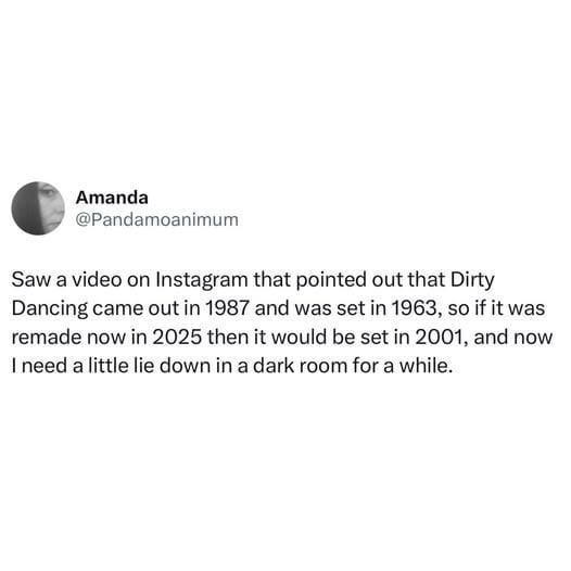 I’m officially old