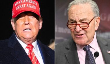 Chuck Schumer dragged for hawkish post attacking "TACO Trump" over Iran nuclear deal