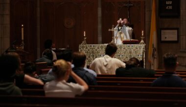 Catholic students find refuge at Princeton University's worship space and cheer new pope