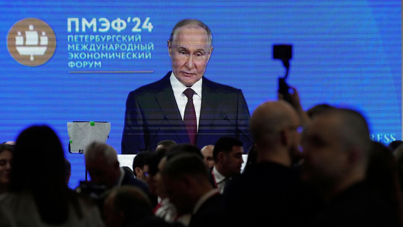 Russia's economy minister says the country is on the brink of recession