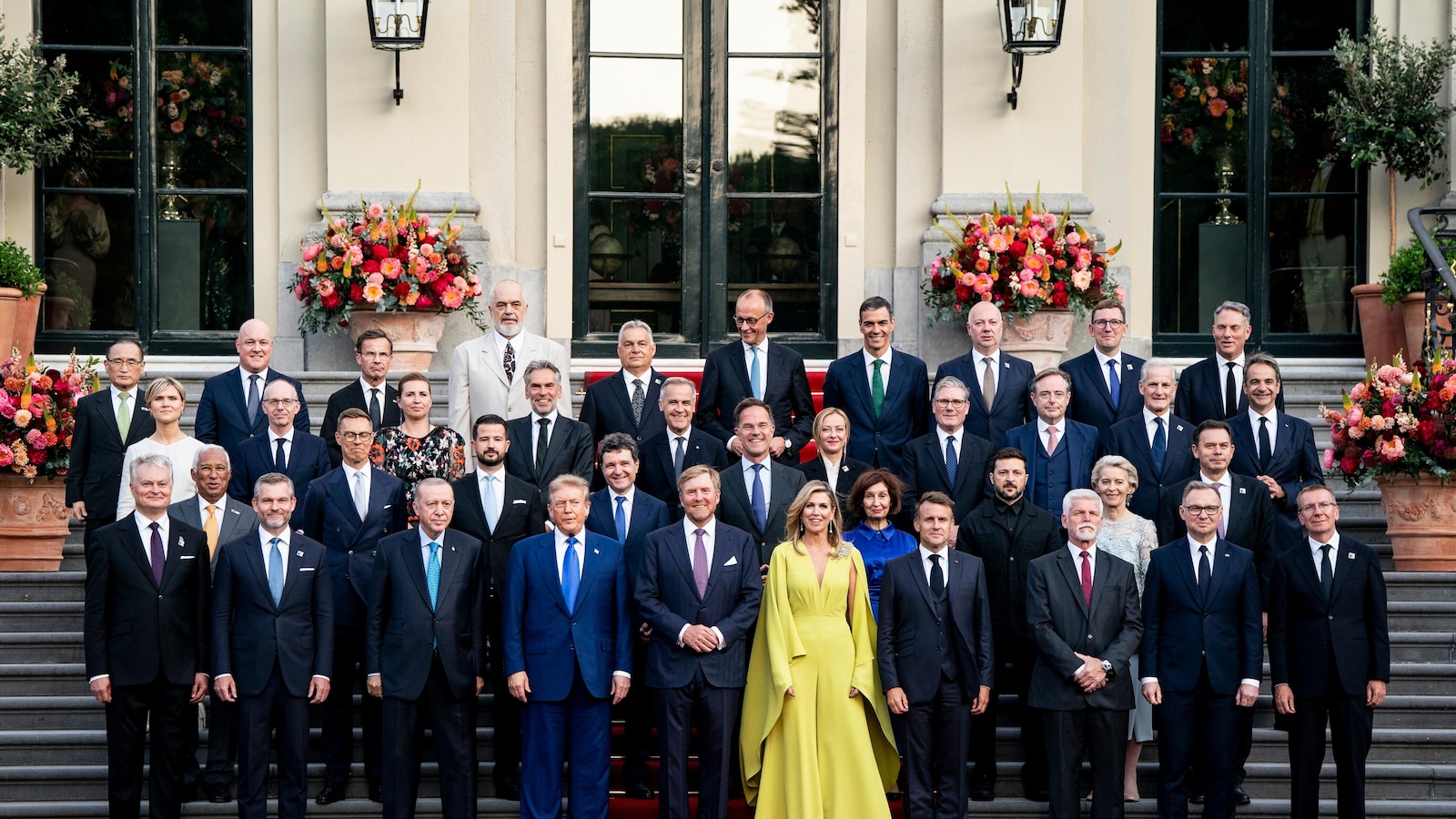 EU leaders meet to discuss tougher Russia sanctions, US tariffs and Middle East