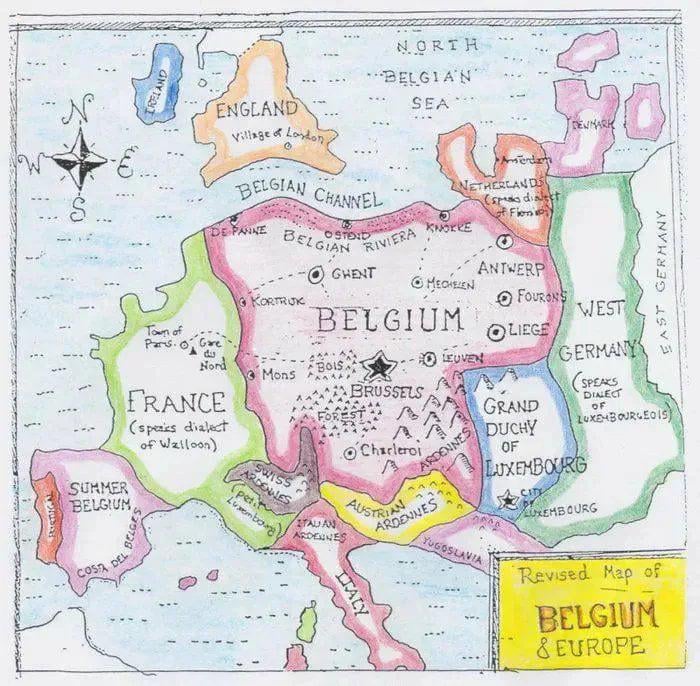 Revised map of the glorious Belgian Empire!