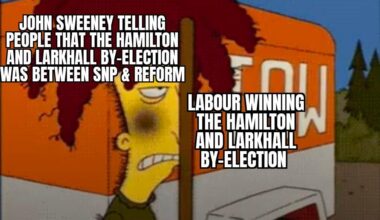 Wonder what this means for the Scottish Elections next year