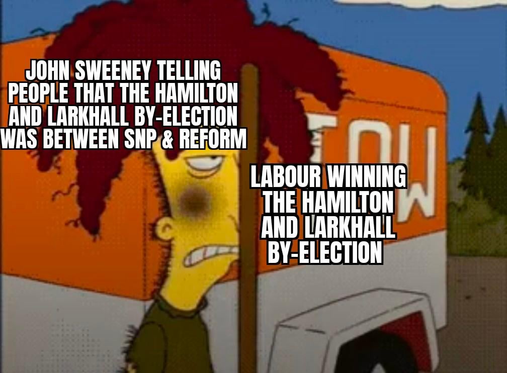 Wonder what this means for the Scottish Elections next year