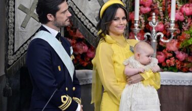 Swedish princess Ines baptized on her parents’ 10th wedding anniversary ❤️