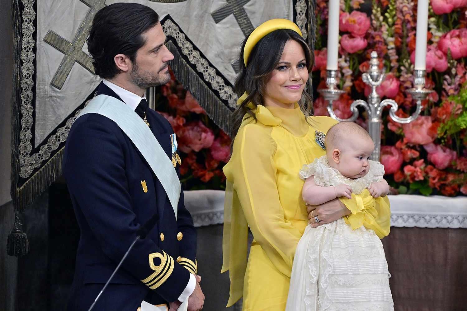 Swedish princess Ines baptized on her parents’ 10th wedding anniversary ❤️