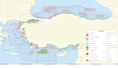 Turkey submits its own Maritime Spatial Planning map to UNESCO – Effectively dividing the Aegean sea in two