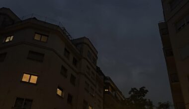 Storm brewing in Madrid#madrid