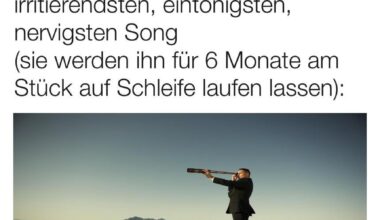 Die selben 3 Songs jeden Tag