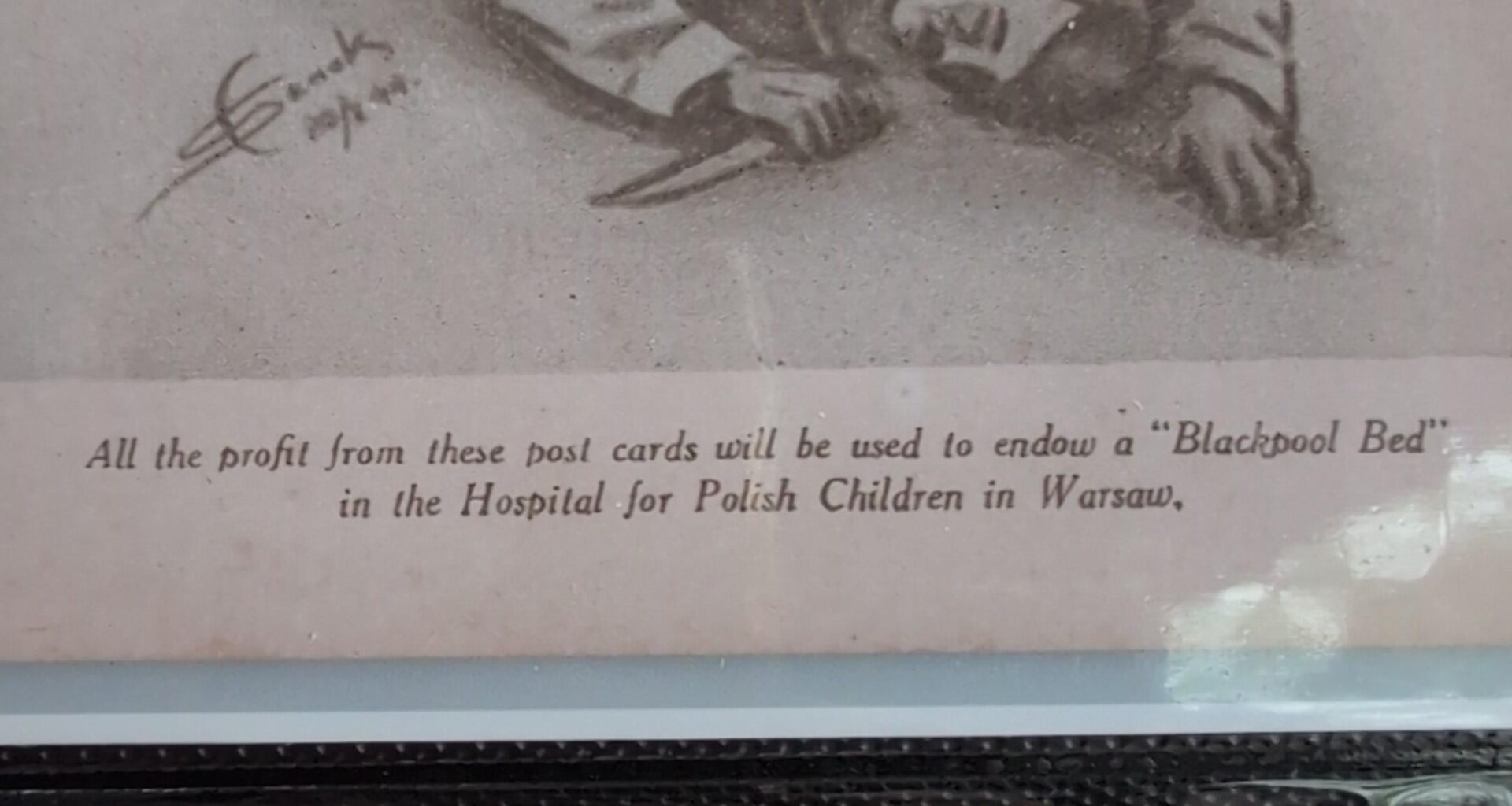 A post card from the second world war