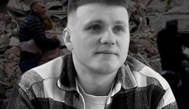 This young man, 31-year-old Dmytro Isayenko was found under the ruins of the nine-story apartment bloc in Kyiv’s Solomyanskyi district, where over 20 civilians were killed by the Russian missile strike. His parents had waited for him all day, refusing to give up.