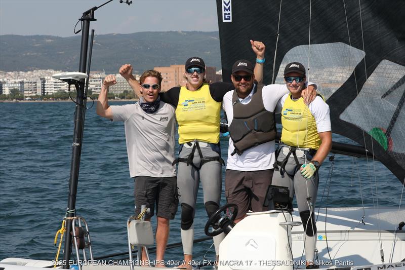 Young 49er team wins Gold at European champs