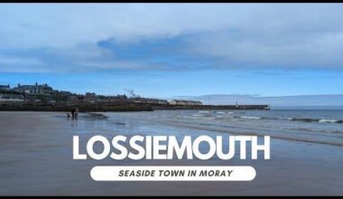 The beautiful town of Lossiemouth in the north east of Scotland (on the ne250 route) and home of a huge stunning sandy beach