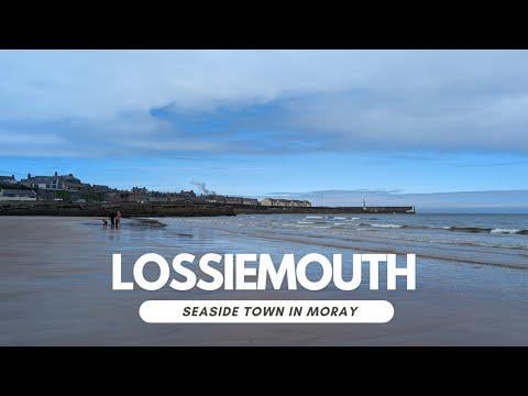 The beautiful town of Lossiemouth in the north east of Scotland (on the ne250 route) and home of a huge stunning sandy beach