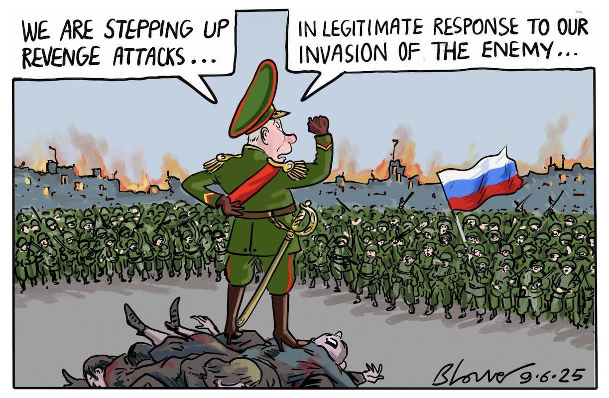Political Cartoon by Patrick Blower