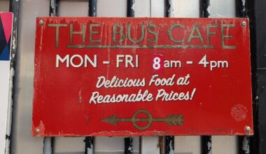 The Bus Cafe is a weirdly inexpensive food treat
