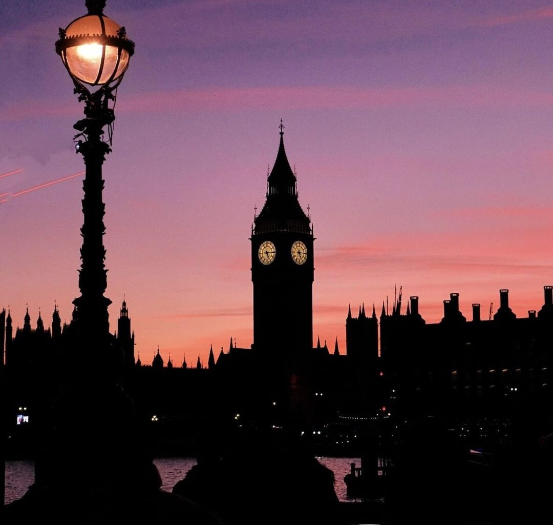 The sunset in London is the most beautiful to me,it’s like no other
