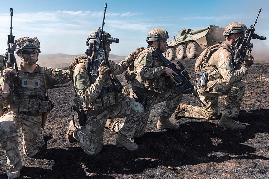NATO Combat Readiness Live-Fire Exercise in Hungary