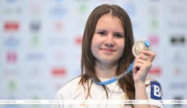 Belarusian Alina Nestsiarovich victorious in 10m Air Pistol Solo in Skopje 