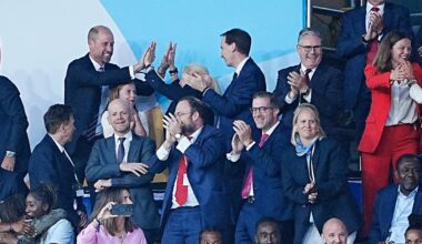 Jubilant Princess Charlotte celebrates Lionesses Euro 2025 win with her father Prince William