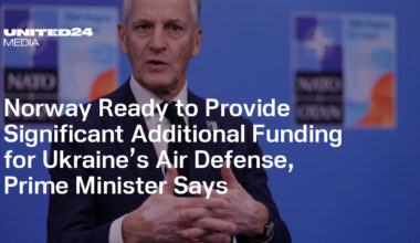 Norway Ready to Provide Significant Additional Funding for Ukraine’s Air Defense, Prime Minister Says — UNITED24 Media