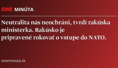 Neutralita nás neochráni. Viedeň je pripravená rokovať o vstupe do NATO