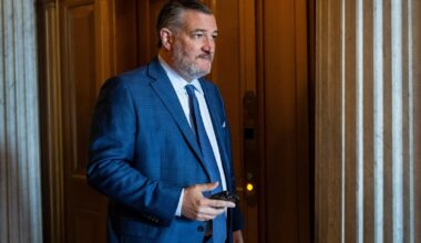 Ted Cruz returned from Greece trip Sunday amid deadly floods