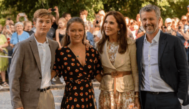 King Frederik and Queen Mary of Denmark Begin Summer Stay at Graasten Palace