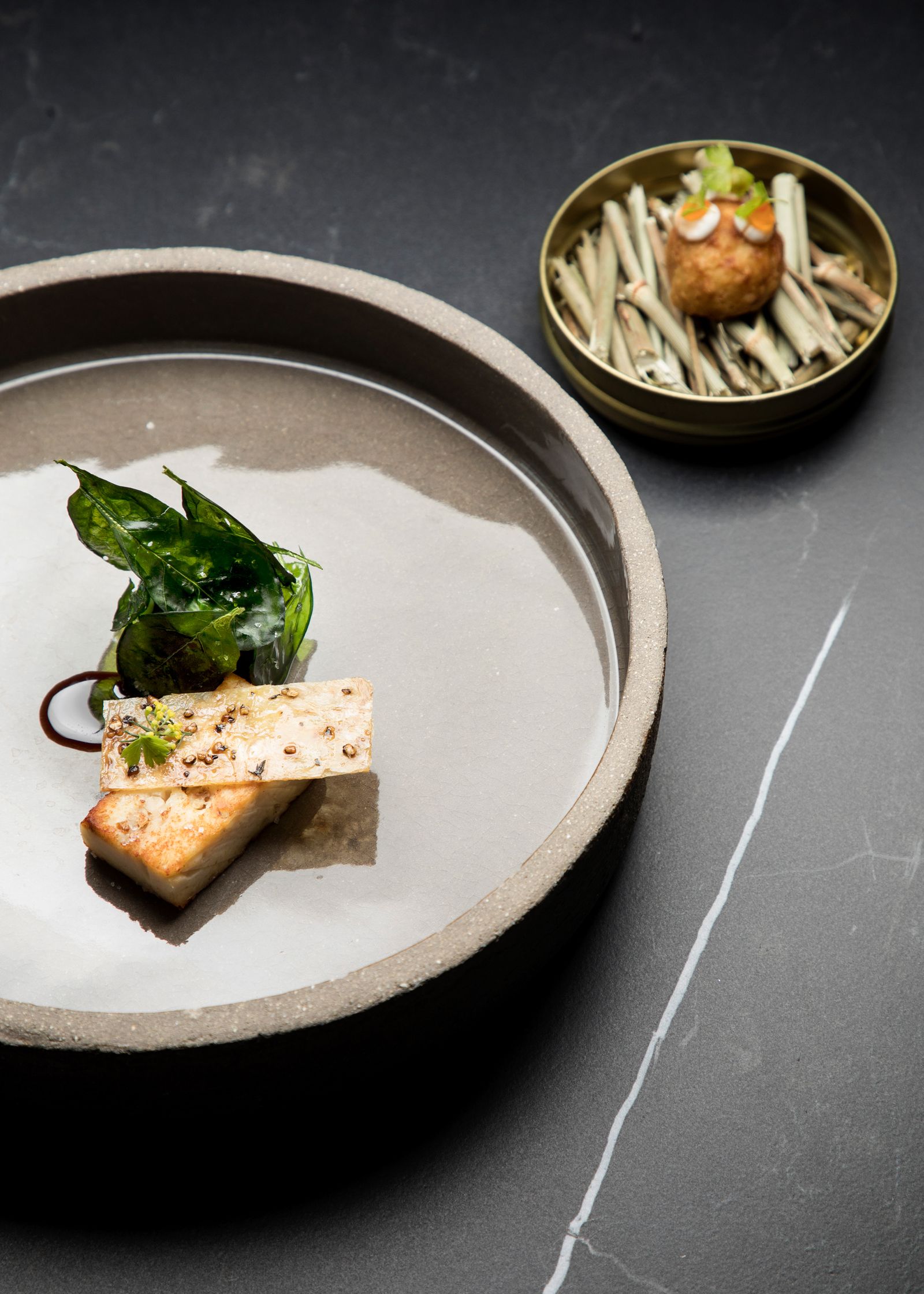 Image may contain Food Food Presentation Plate and Bread