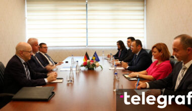 Governor Ismaili receives the delegation of the German Bundesbank - Telegraph