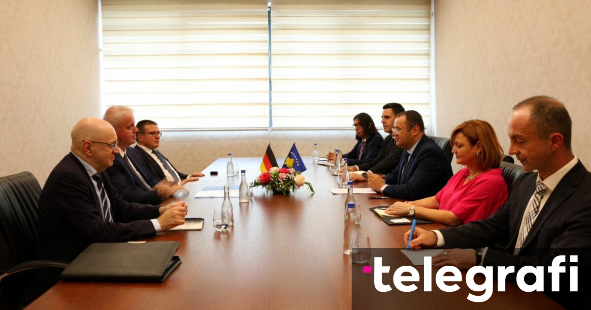Governor Ismaili receives the delegation of the German Bundesbank - Telegraph
