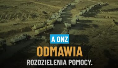 Hasbara po polsku i na sterydach. Izrael opłacił spoty propagandowe, winą za głód w Gazie obarczając ONZ