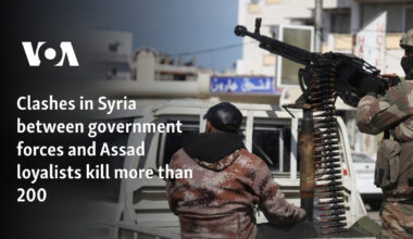 Clashes in Syria between government forces and Assad loyalists kill more than 200