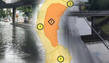 Ovädret ”Karl-Heinz” har nått Sverige