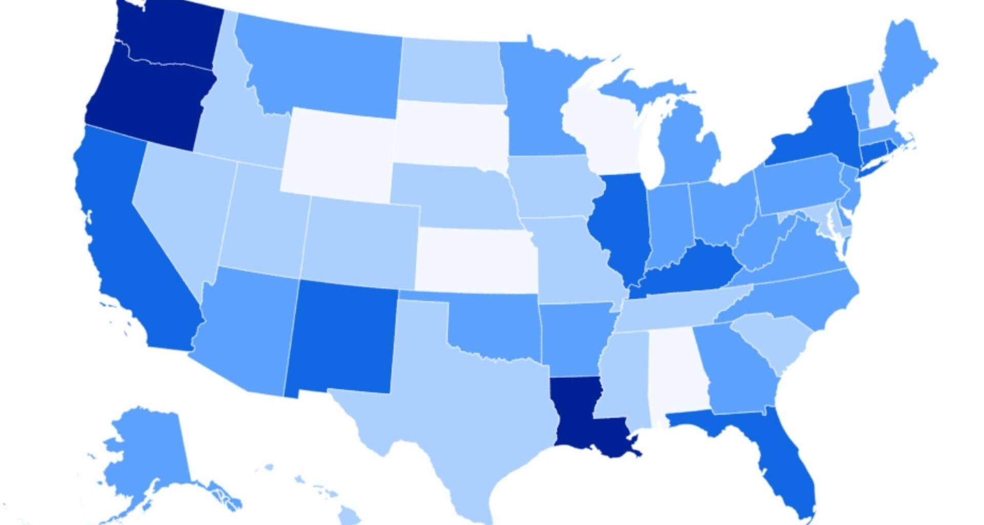 Map shows how many could lose health care in each state under tax bill