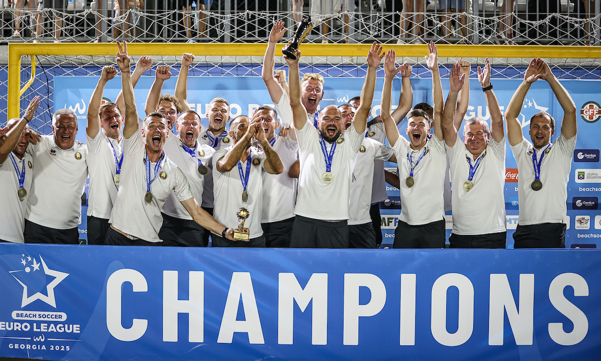 Belarus crowned the Euro Beach Soccer League Georgia 2025 champions – Beach Soccer Worldwide