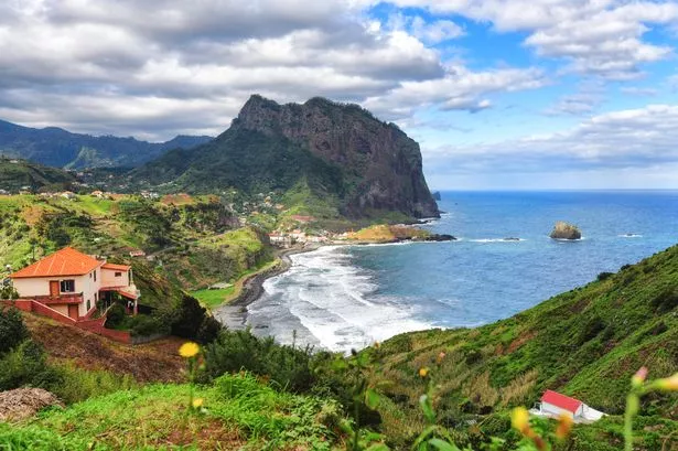 Travel in Madeira island, Portugal.