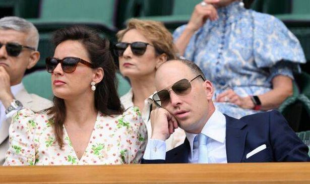 Lord Frederick Windsor was caught falling asleep
