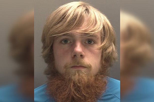 Tyler Rogers when he was arrested in 2023