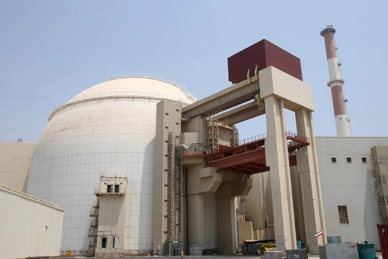 This is a view in 2010 of Iran's only nuclear power plant, is in Bushehr, southern Iran. The United States and Israel didn't bomb the power plant but hit three nuclear enrichment plants. File photo by Abedin Taherkenareh/EPA