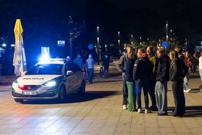 Naktinis policijos reidas Palangoje