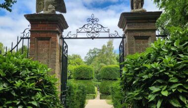 Gardens like these make me feel like Alice in Wonderland. All that's missing are some flamingos to play croquet with.