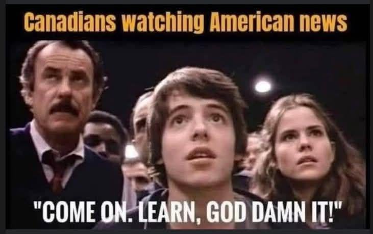 Canadians watching some MAGA members finally start to put the pieces together