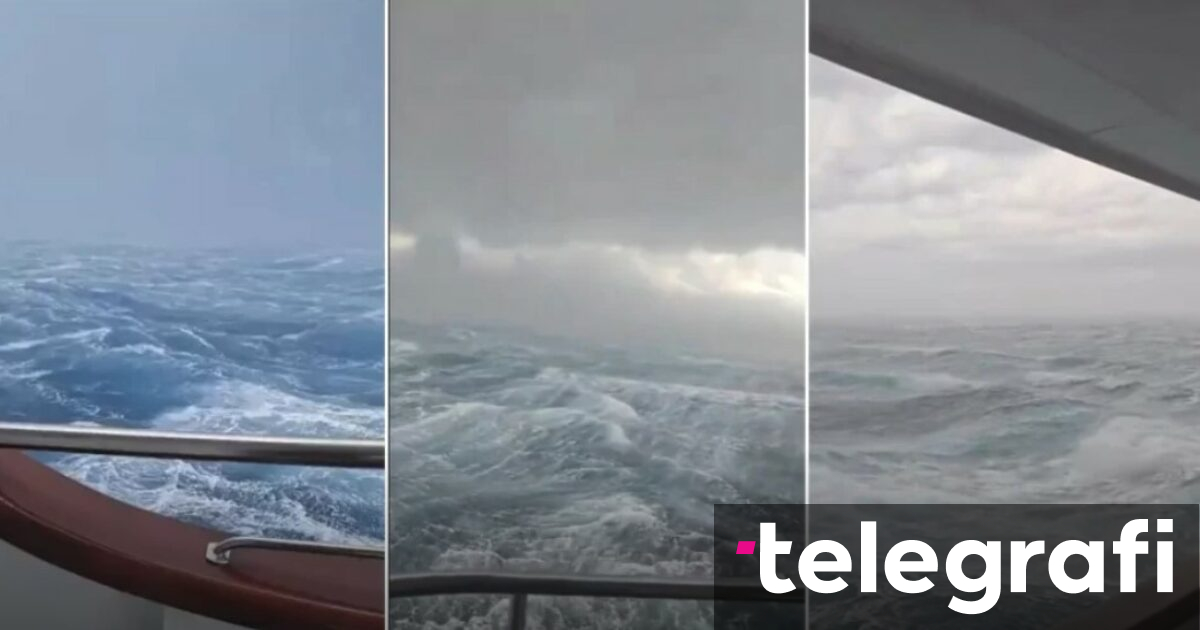 Bad weather hits Croatia, see what people experienced offshore in Split - Telegraph
