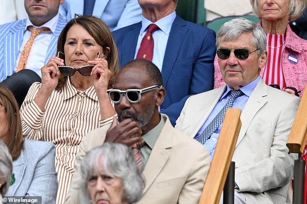 Carole Middleton and Michael Middleton