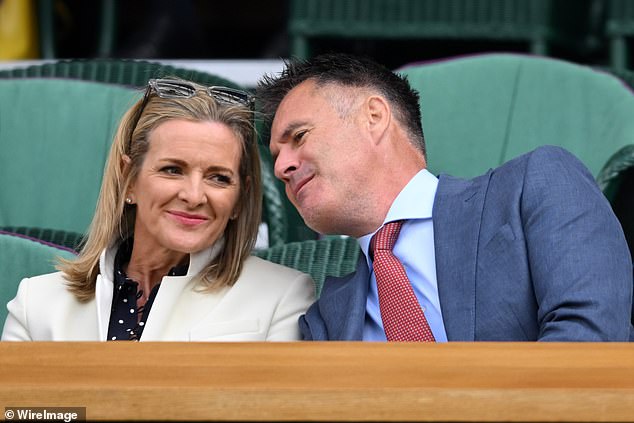 Gabby Logan and Kenny Logan